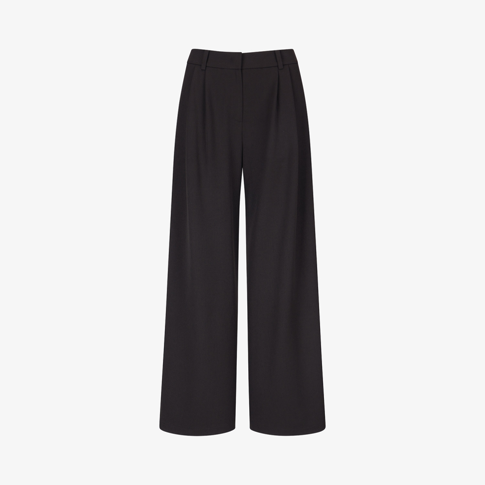 Southcape Women\'s Double Pleated Wide Pants_DW