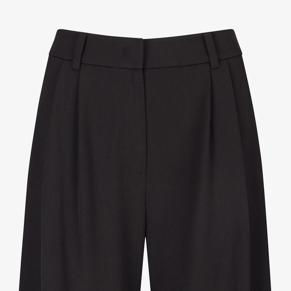 Southcape Women\'s Double Pleated Wide Pants_DW