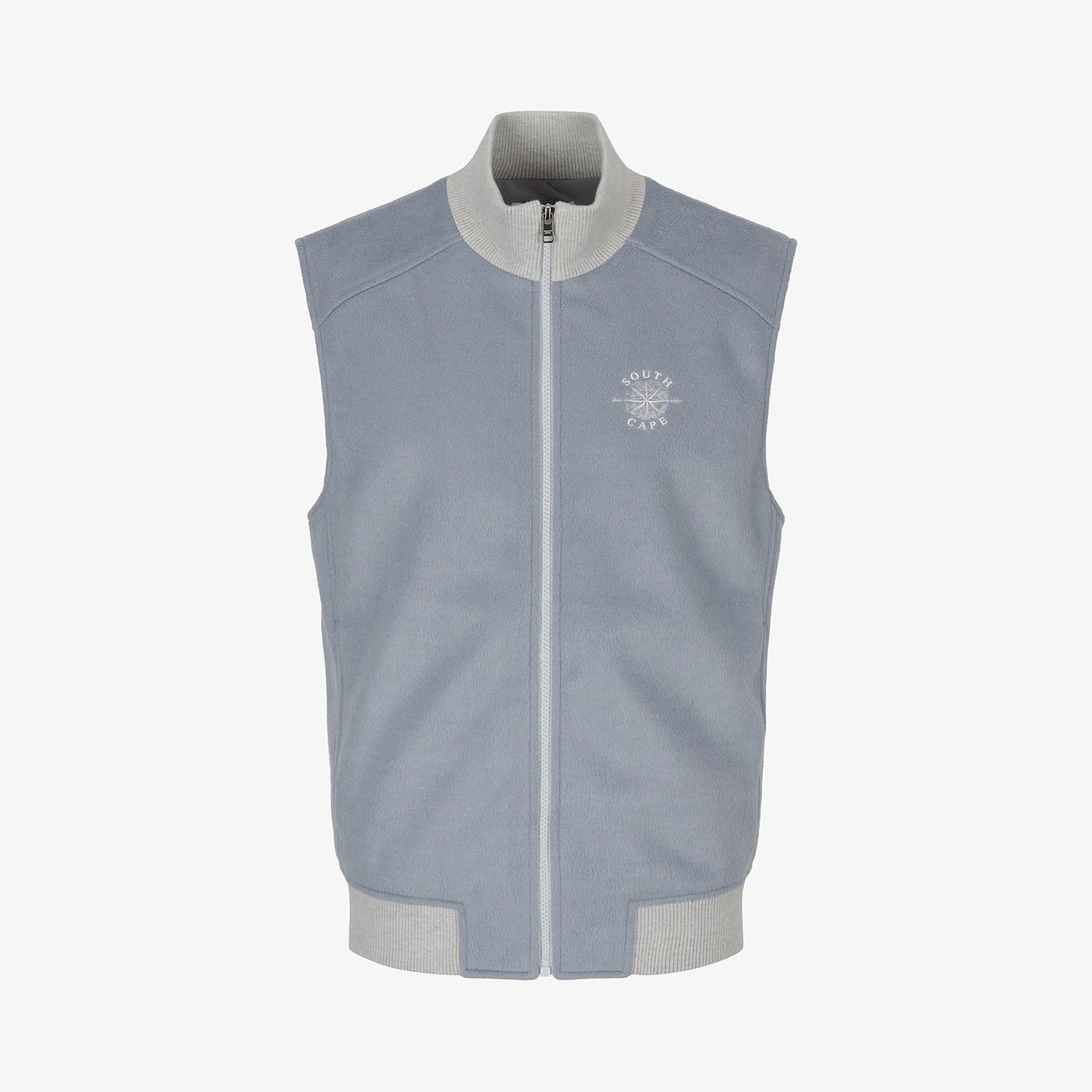 Southcape Men\'s High-Neck Color Block Vest_FB