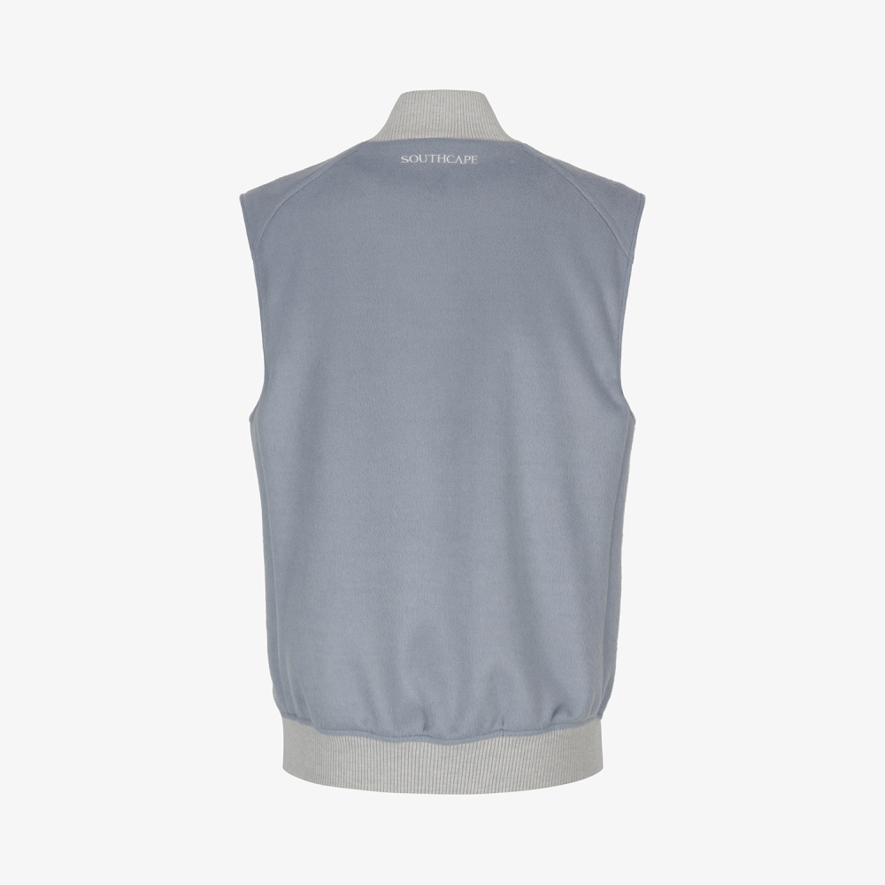 Southcape Men\'s High-Neck Color Block Vest_FB